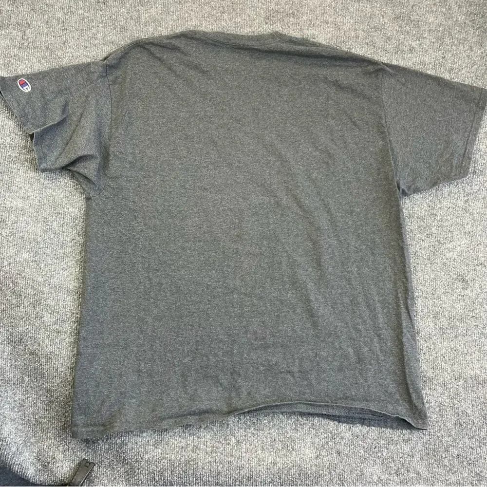 Champion Men’s Grey Tee Shirt XL athletic - Picture 6 of 7